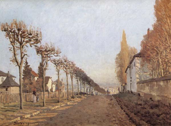 Alfred Sisley Chemin de la Machine,Louveciennes oil painting image
